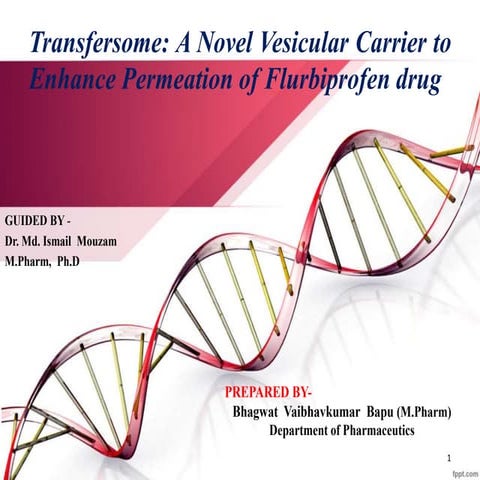 Transfersome: A Novel Vesicular Carrier to Enhance Permeation of ...
