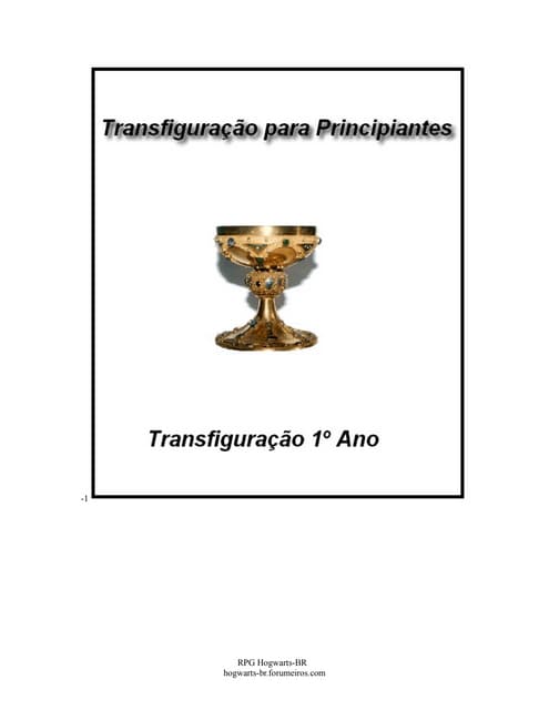 Guia de Transfiguração para Iniciantes | PDF
