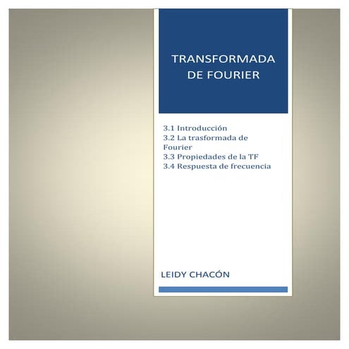 Transformada de Fourier