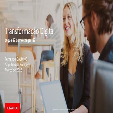 Transformacao Digital: O que é? Como chegar lá?