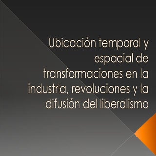 Transformación en la industria.revo...