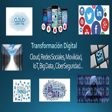 6 key technologies of Digital Transformation/ 6 tecnologías clave de la Trans...