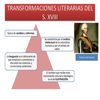 Transformaciones literarias del s. ...