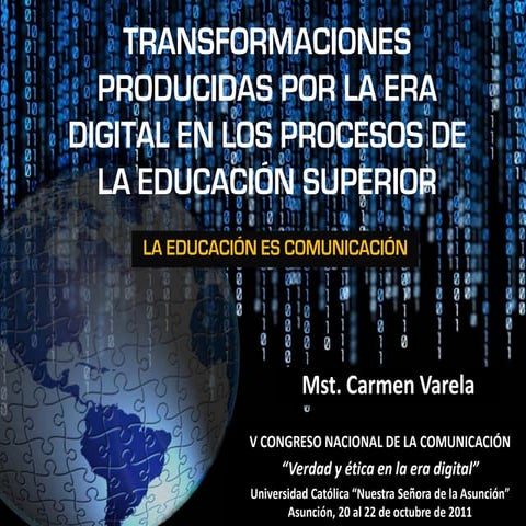 Transformaciones por la era digital 