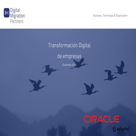Transformacón Digital (Oracle adigital)
