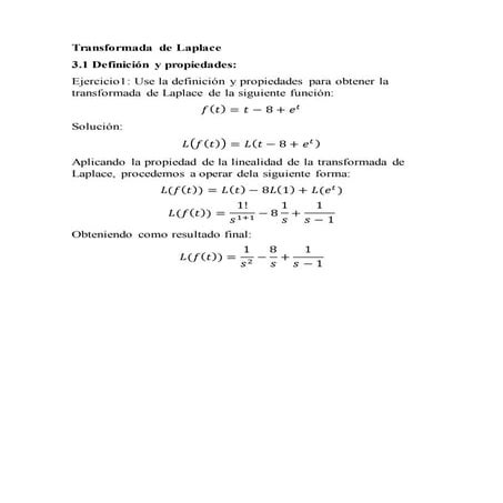Transformada de-laplace