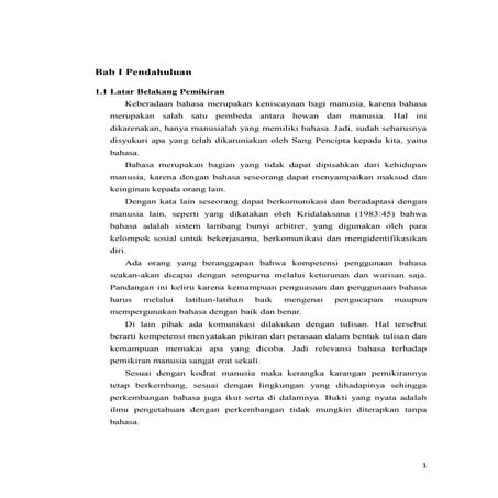 makalah Transformasi generatif 