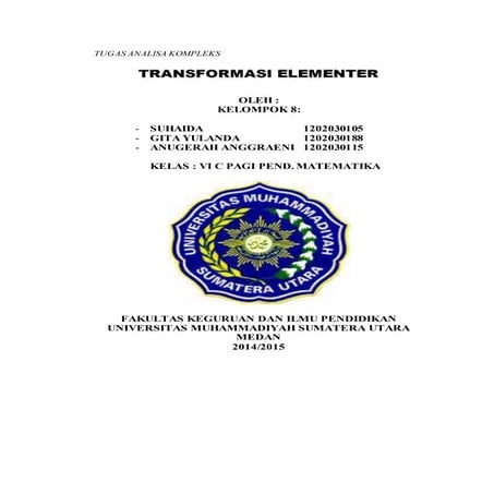 Transformasi linier (analisa kompleks) 