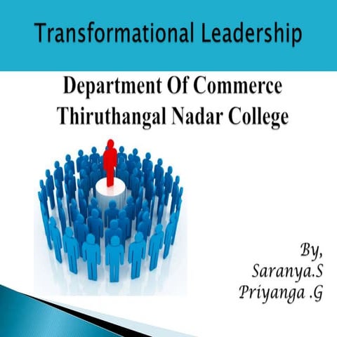 Transformational leadership 