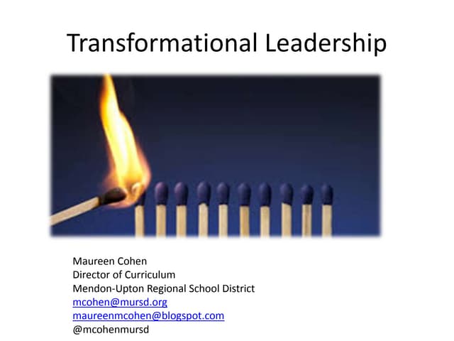 Transformational leadership for 1:1 learning