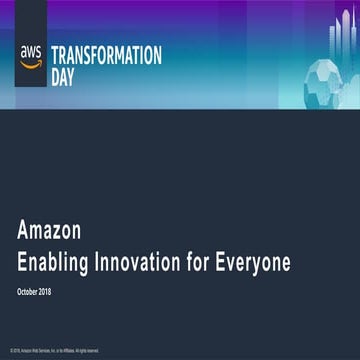 Session #5 - Enabling Innovation for Everyone