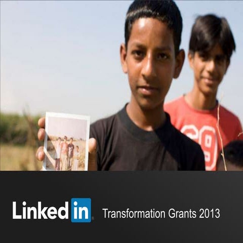 Transformation Grants 2013