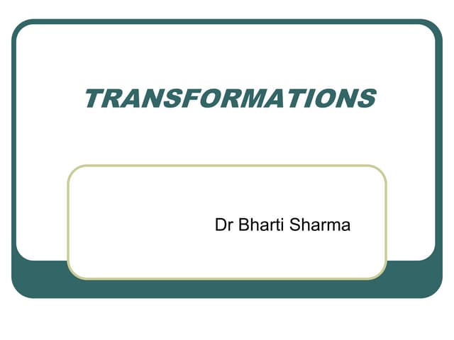 transformation IT.ppt