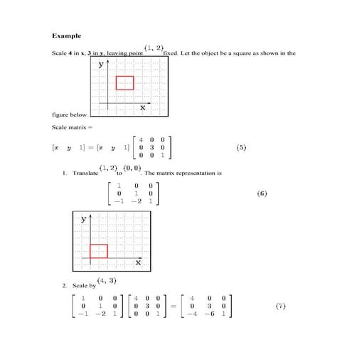 Transformation numerical 