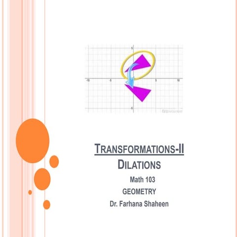 Transformations II- Math for Interior Design