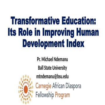 Transformative Education- Its Role in Improving Human Development Index.pptx