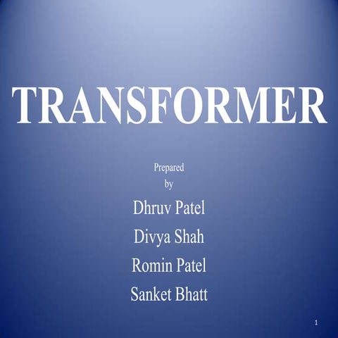 Transformers | PPTX