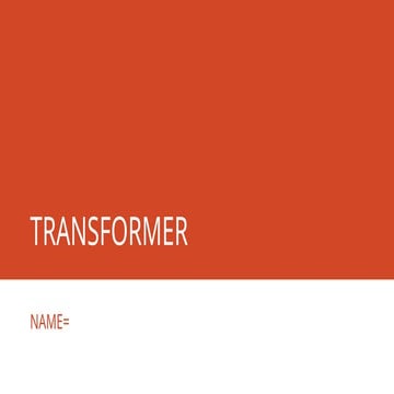 TRANSFORMER ppt for electrical engineering students.pptx