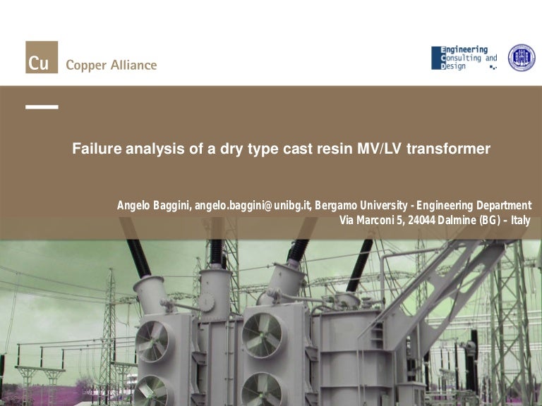 Transformer failure case study