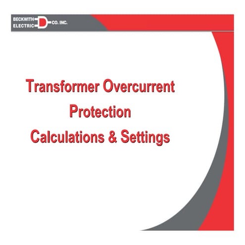 Transformer overcurrent