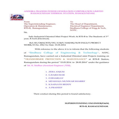 Transformer protection & maintenance