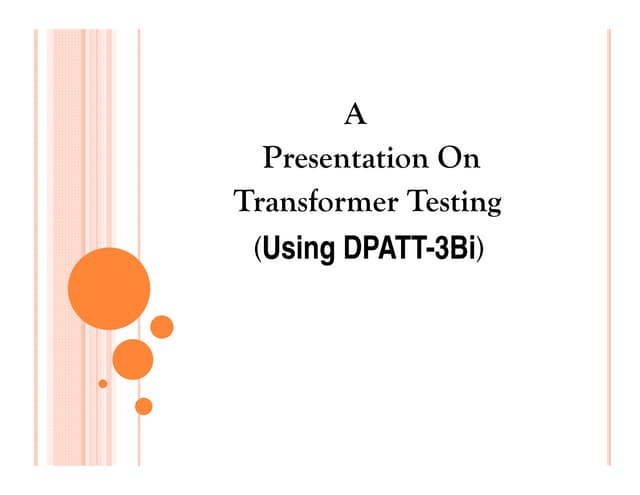 Transformer testing