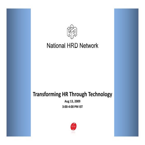 Transforming HR Through Technology