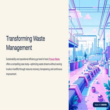 Sustainable Waste Management Solutions How Businesses Can Do Better | PDF