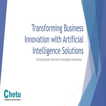 Artificial Intelligence Solutions | AI Development & Consulting ...
