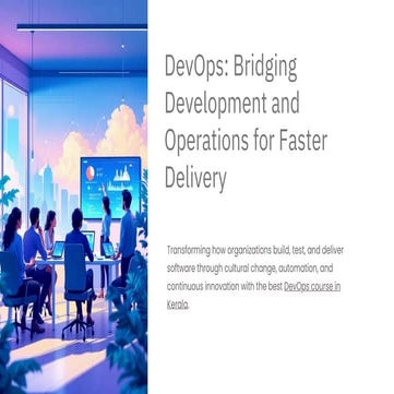 DevOps: Bridging Development and Operations for Faster Delivery | PDF