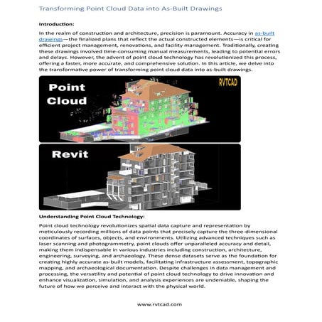 Transforming Point Cloud Data into As-Built Drawings.pdf