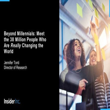 Beyond Millennials: Meet the 38 Million People Who Are Really Changing the World