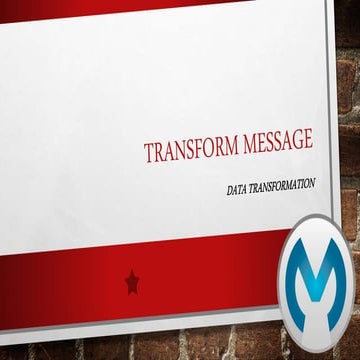 Transform Message