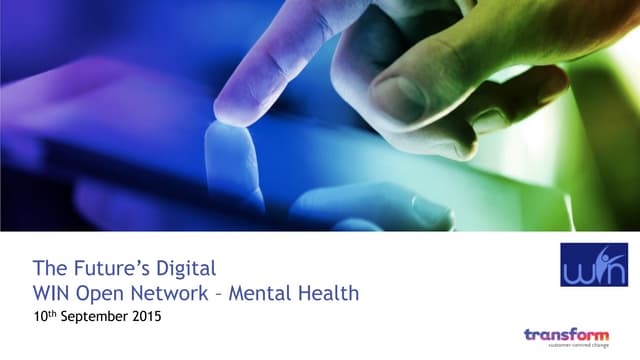 Transform the future is digital win