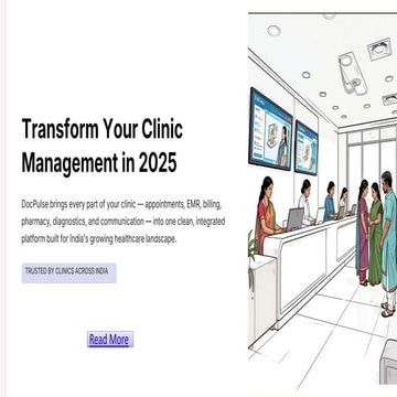 Transform Your Clinic Management in 2025 With DocPulse Software | PDF