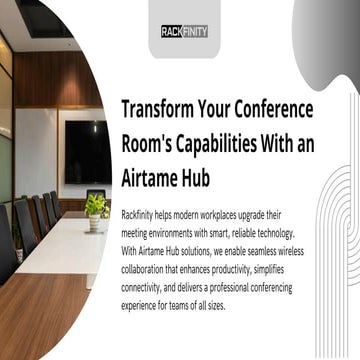 Transform Your Conference Room's Capabilities With an Airtame Hub ...