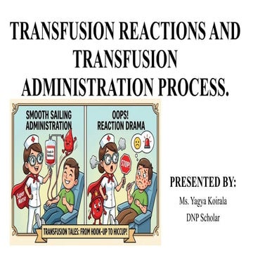Blood Transfusion and Blood Transmission protocol | PPTX