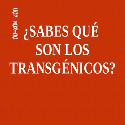 Transgenicos