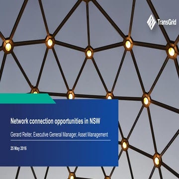 Network connection opportunities in NSW