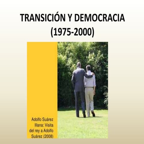 Transición y democracia