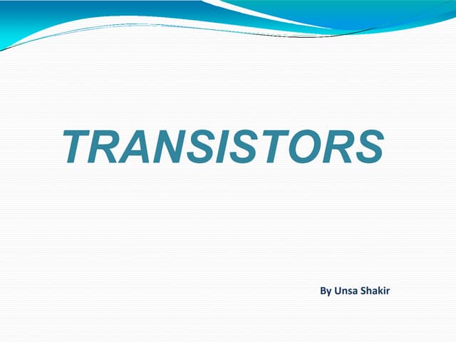 Transistor