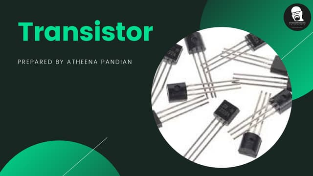 Transistor   basics