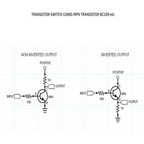 Transistor switches