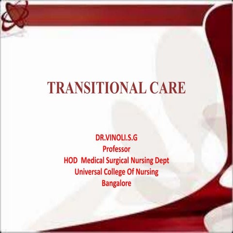 Transitional care