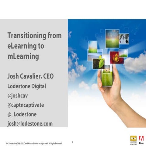 Transitioning from eLearning to mLearning