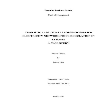 Performance-Based Regulation | PPTX
