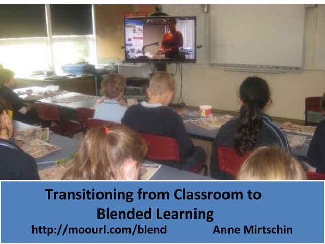 Transitioning from Class to Blended Learning Environment