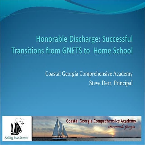 CGCA: Transition to Home School