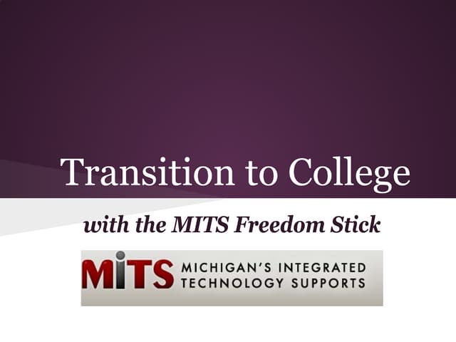Transition To College Reading And Writing