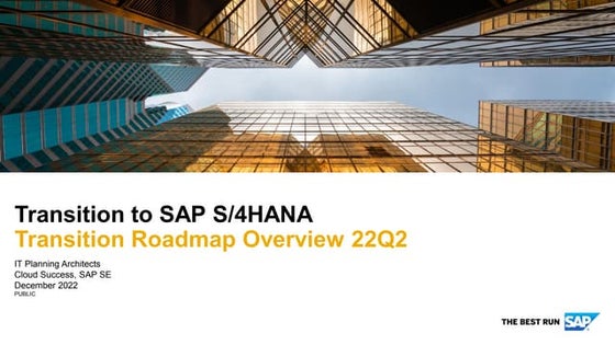 SAP Activate Methodology Workstreams.pptx | Business | Business and Finance